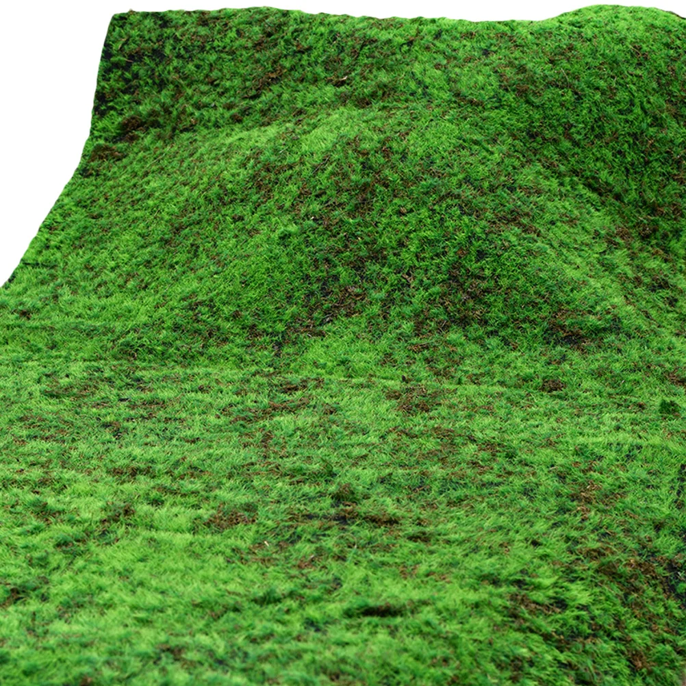 

Faux Grass Outdoor Simulated Green Wall Artificial Moss Turf 50x50cm Micro Landscape Decoration Lawn Cotton Prop Layout Scene