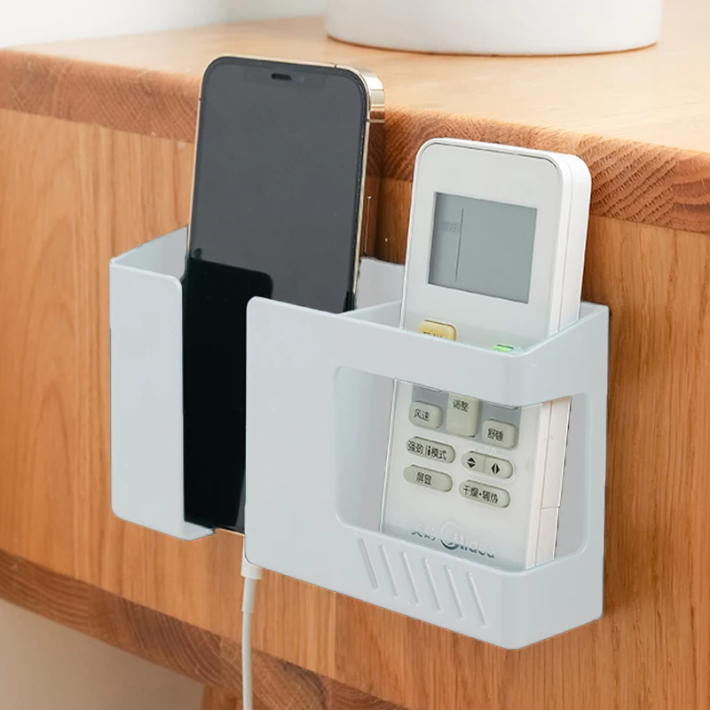 1Pc 2In1 Punch Free Wall Mounted Organizer Remote Control Storage Box Mobile Phone Plug Wall Holder Charging Multifunction Hook
1Pc 2In1 Punch Free Wall Mounted Organizer Remote Control Storage Box Mobile Phone Plug Wall Holder Charging Multifunction Hook