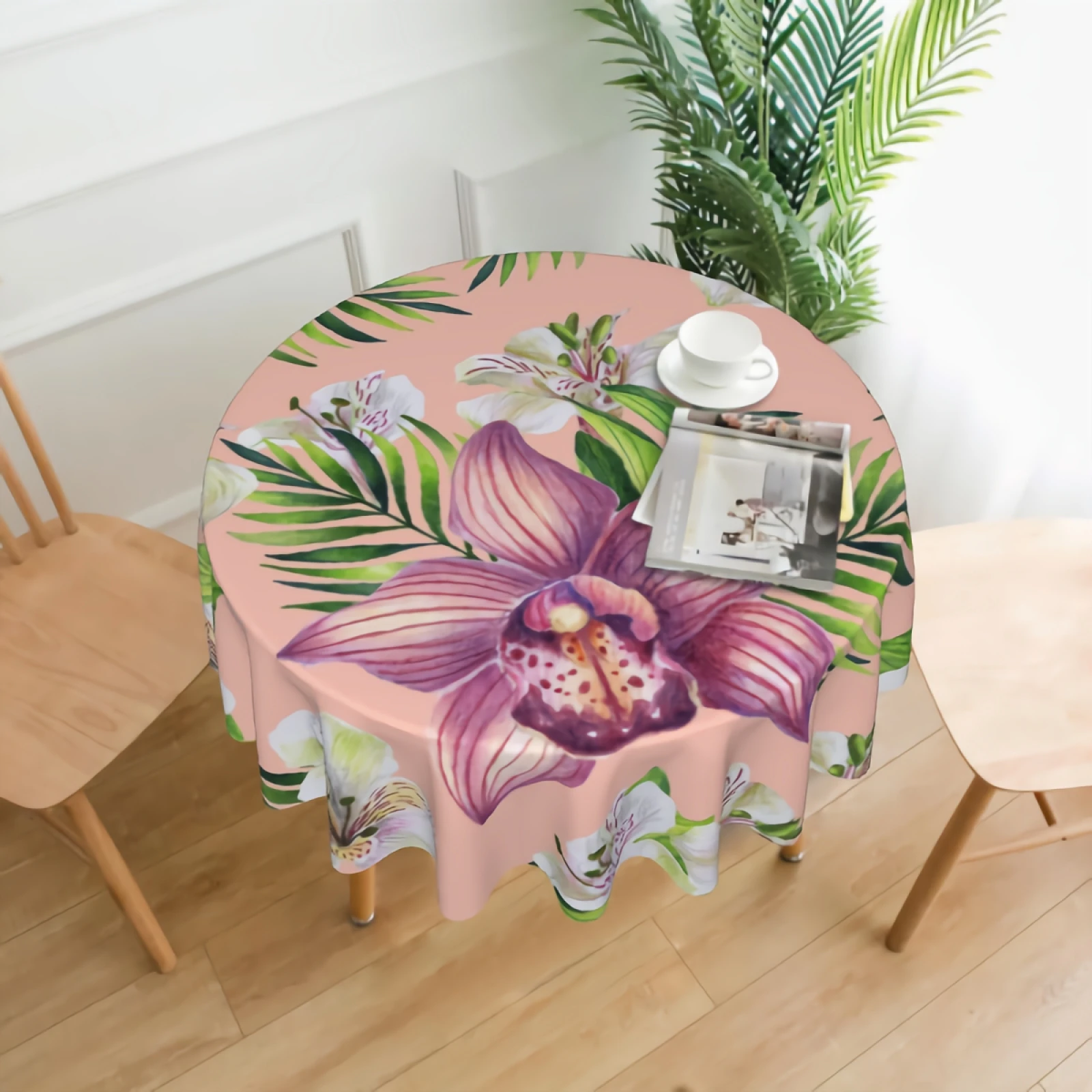 Hibiscus Flowers Botanic Round Tablecloth Farmhouse Tropical Floral Flowers Table Cloth 60 Inch Round Table Cloth with Polyester
Hibiscus Flowers Botanic Round Tablecloth Farmhouse Tropical Floral Flowers Table Cloth 60 Inch Round Table Cloth with Polyester