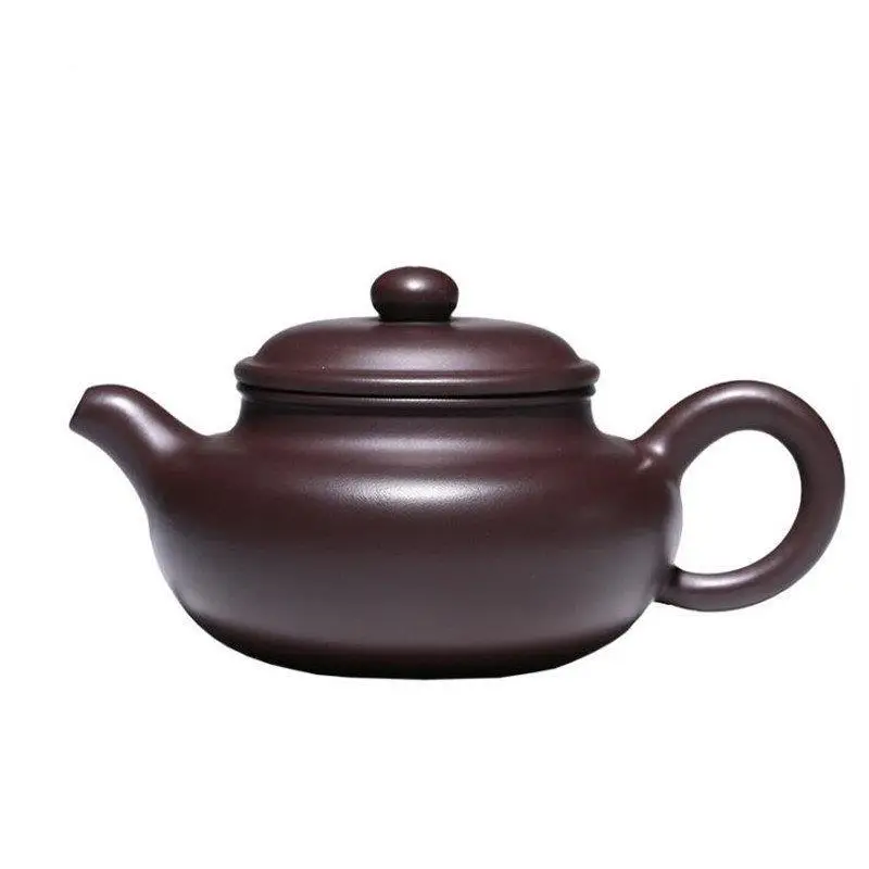 180ml Yixing Purple Clay Teapots Famous Artists Handmade Antique Tea Pot Raw Ore Purple Mud Kettle Chinese Zisha Tea Set Teaware
180ml Yixing Purple Clay Teapots Famous Artists Handmade Antique Tea Pot Raw Ore Purple Mud Kettle Chinese Zisha Tea Set Teaware