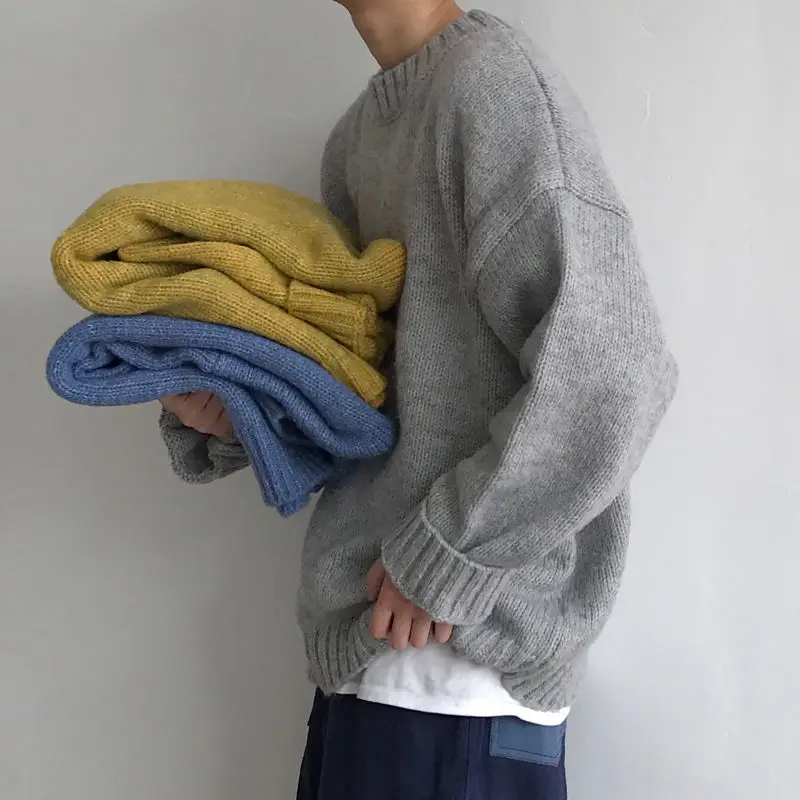 2022 New Tops O-Neck Autumn Winter Thick Warm Knit Sweater Men Brand Men's Sweaters Slim Fit Pullover Casual Clothes L22
2022 New Tops O-Neck Autumn Winter Thick Warm Knit Sweater Men Brand Men's Sweaters Slim Fit Pullover Casual Clothes L22
