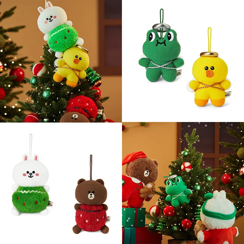 Line Friends Original Anime Kawaii Brown Bear Sally Cony Christmas Holiday Series Plush Doll Cartoon Plushie Pendant Gifts Toys
Line Friends Original Anime Kawaii Brown Bear Sally Cony Christmas Holiday Series Plush Doll Cartoon Plushie Pendant Gifts Toys