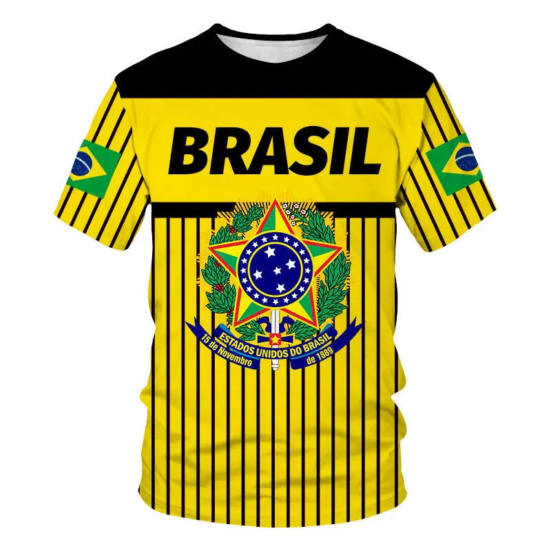 Brazil 2022 Original Football Shirt Jersey Oversize T-shirt For Men 2022 Top Short Sleeve Summer Style Clothing
Brazil 2022 Original Football Shirt Jersey Oversize T-shirt For Men 2022 Top Short Sleeve Summer Style Clothing