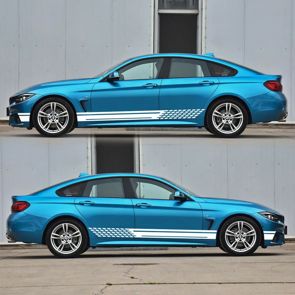 220x13CM Car Racing Body Stripe Stickers Decals Side Skirt Vinyl Decoration 2PCS FOR AUDI A6
220x13CM Car Racing Body Stripe Stickers Decals Side Skirt Vinyl Decoration 2PCS FOR AUDI A6