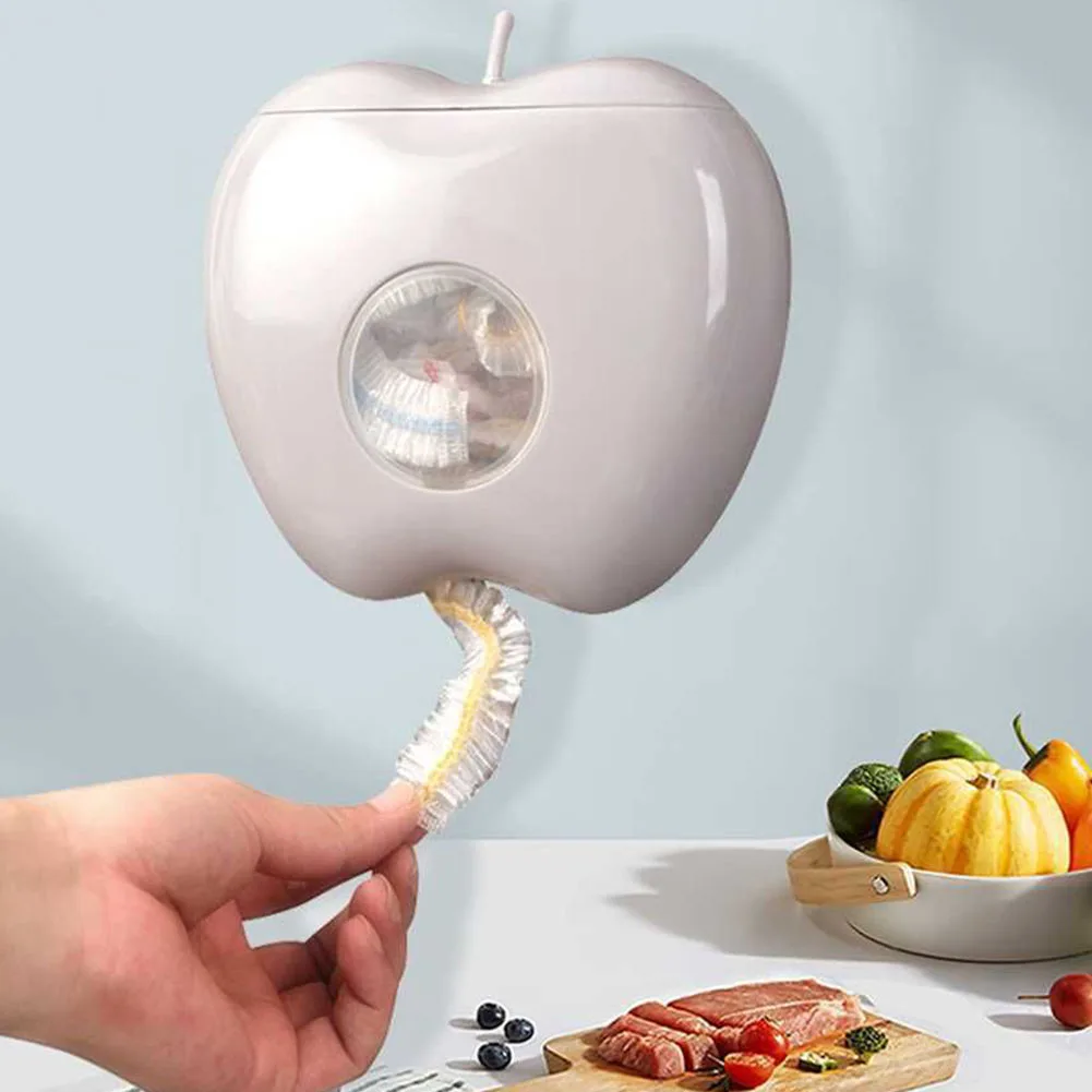 Fresh Keeping Bag Storage Box Wall-mounted Punch-free Fruit Shape Disposable Cling Film Bath Cap Container For Kitchen
Fresh Keeping Bag Storage Box Wall-mounted Punch-free Fruit Shape Disposable Cling Film Bath Cap Container For Kitchen
