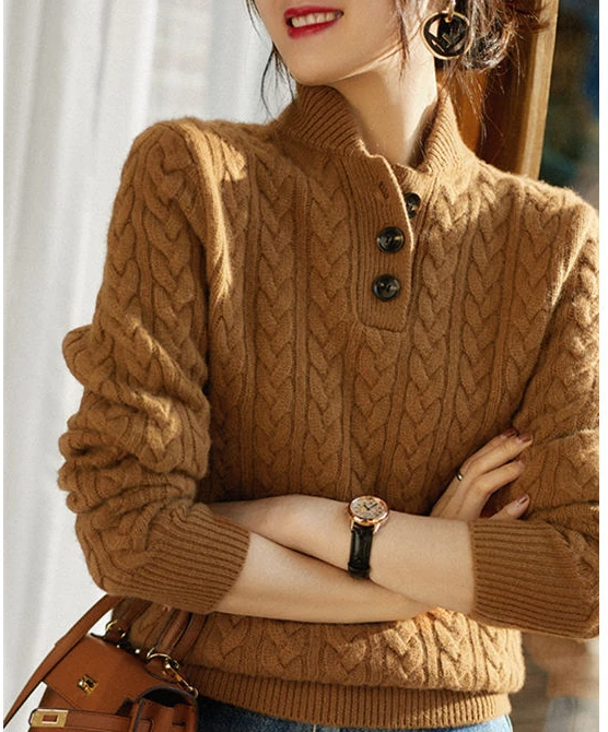 2022 Women's Autumn Winter New Solid Color Sweater Tops Female Stand Collar Pullover Tops Ladies Loose Casual Knitted Tops O414
2022 Women's Autumn Winter New Solid Color Sweater Tops Female Stand Collar Pullover Tops Ladies Loose Casual Knitted Tops O414