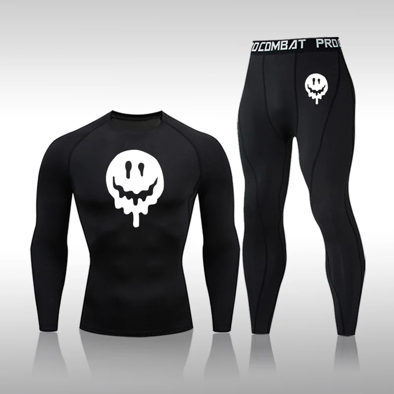 Men's Fitness Running Tracksuit Rash Guard Compression Sportswear Suits Gym Tight Training Clothing Workout Jogging Sports Set
Men's Fitness Running Tracksuit Rash Guard Compression Sportswear Suits Gym Tight Training Clothing Workout Jogging Sports Set