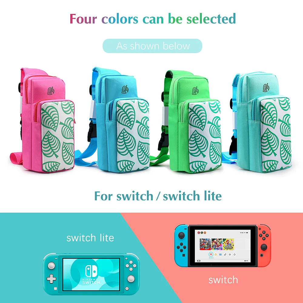 Animal Crossing Leaf Switch Case For Nintendo Switch Console Adjust Carrying Storage Case Shoulder Bag Travel Protection Cute
Animal Crossing Leaf Switch Case For Nintendo Switch Console Adjust Carrying Storage Case Shoulder Bag Travel Protection Cute