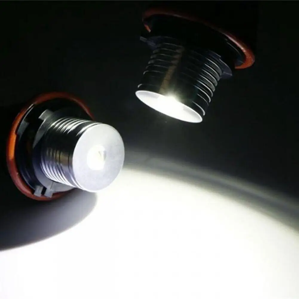 For BMW E39 E53 E60 Car 5W LED Light Bulb Lamp Parking Angel Eye Car Light Marker Bulb With Special Decode Wires
For BMW E39 E53 E60 Car 5W LED Light Bulb Lamp Parking Angel Eye Car Light Marker Bulb With Special Decode Wires