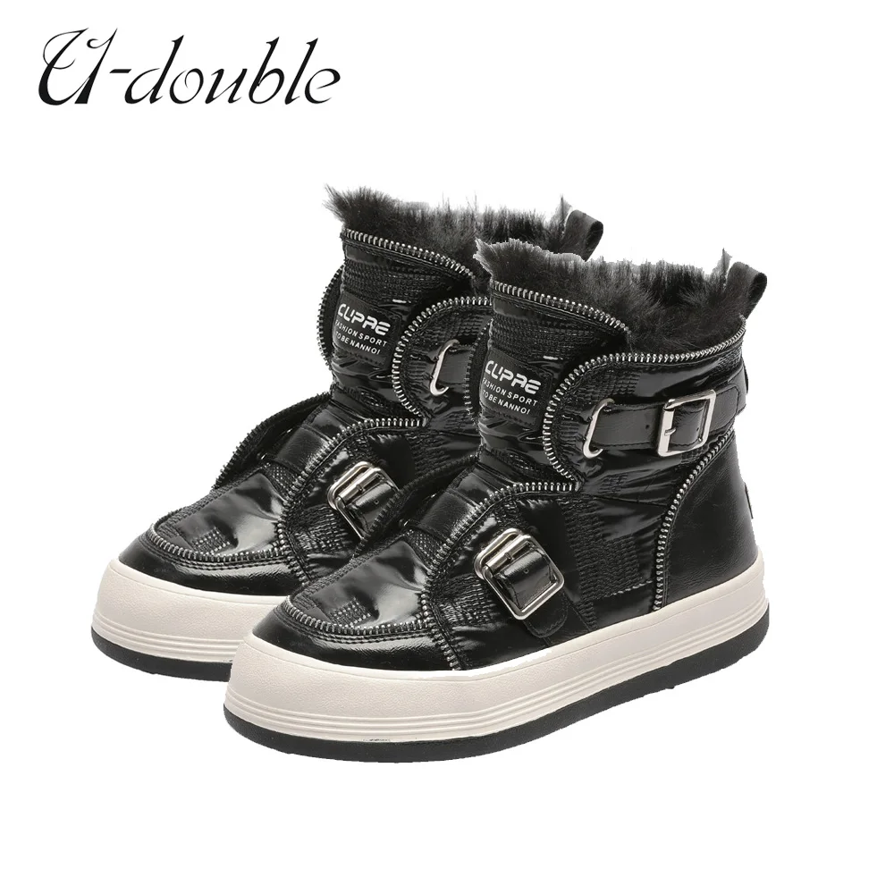 Waterproof Platform Snow Boots For Women 2022 Winter Warm Plush Ankle Non-slip Cotton Padded Shoes Female Space Boots
Waterproof Platform Snow Boots For Women 2022 Winter Warm Plush Ankle Non-slip Cotton Padded Shoes Female Space Boots