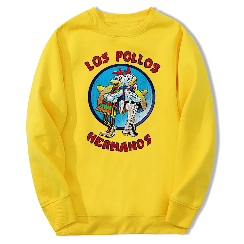 LOS POLLOS Hermanos Hoodies Breaking Bad Print Men Women Fashion Oversized O-Neck Sweatshirts Hoodie Streetwear Unisex Pullovers
LOS POLLOS Hermanos Hoodies Breaking Bad Print Men Women Fashion Oversized O-Neck Sweatshirts Hoodie Streetwear Unisex Pullovers