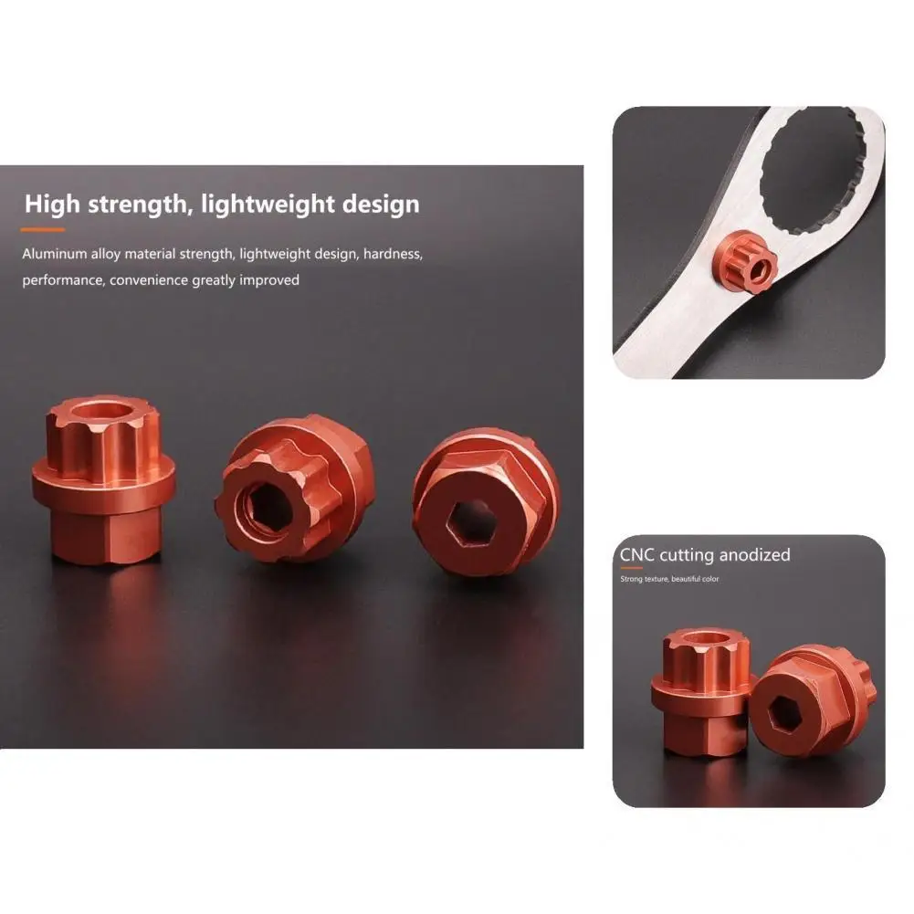 Lightweight Aluminum Alloy Good Performance Professional Crank Cover Tool Bicycle Crank Cap Tool for Cycling
Lightweight Aluminum Alloy Good Performance Professional Crank Cover Tool Bicycle Crank Cap Tool for Cycling