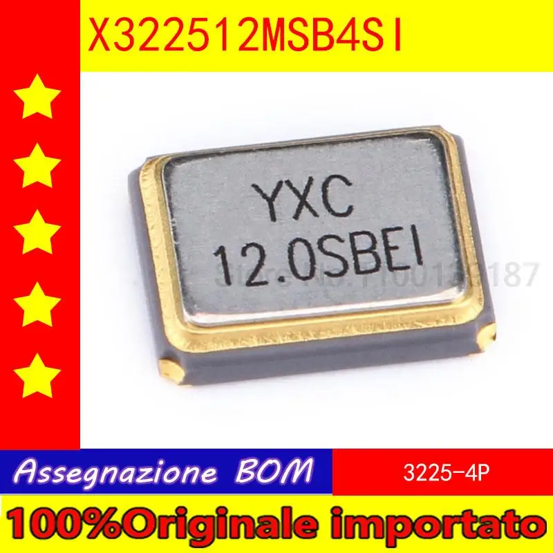 100% Оригинальный импортный Кристалл 5 шт./лот 3225 пассивные Патчи/10 PPM YSX321SL 12 МГц 20 pf X322512MSB4SI 4 фута
100% Оригинальный импортный Кристалл 5 шт./лот 3225 пассивные Патчи/10 PPM YSX321SL 12 МГц 20 pf X322512MSB4SI 4 фута