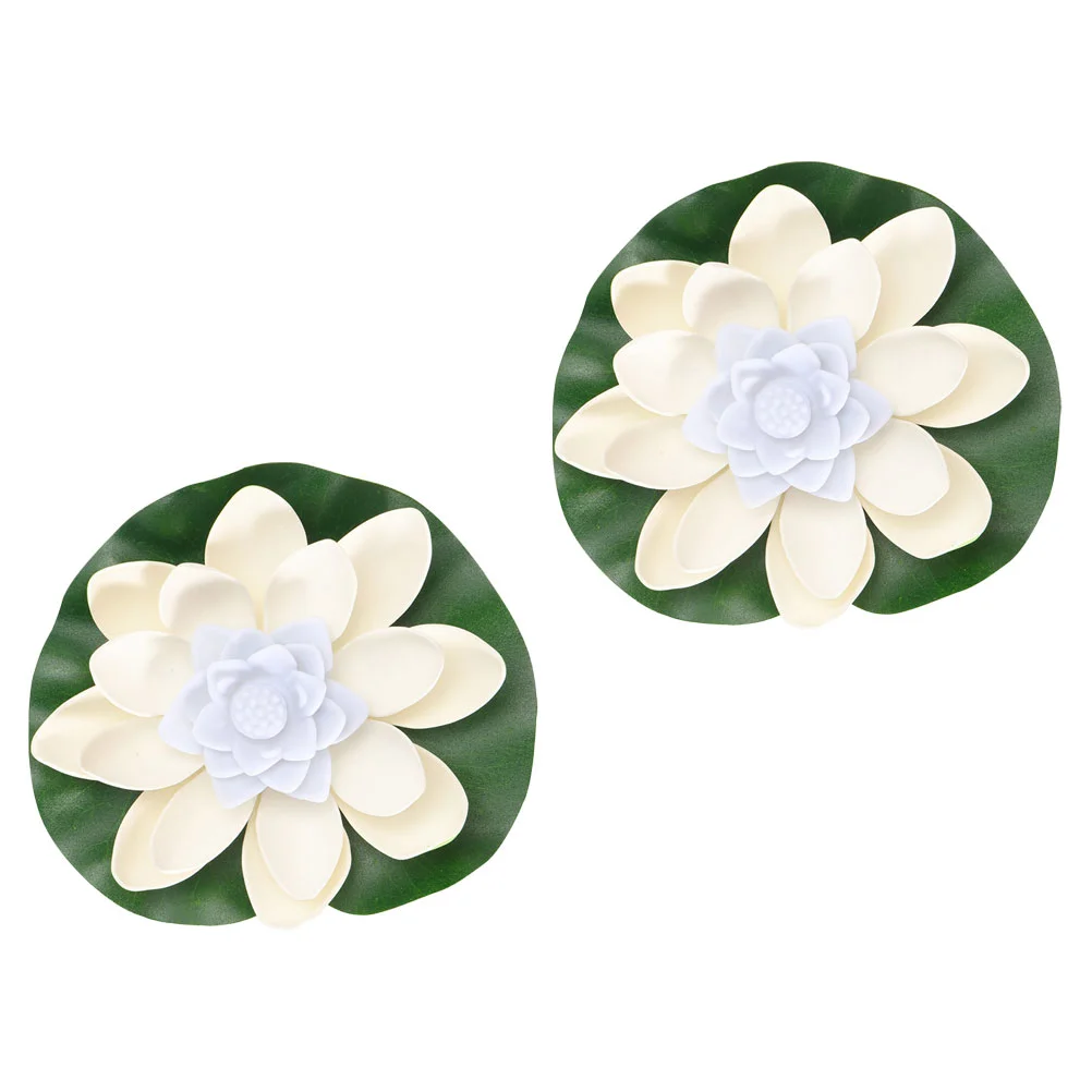 2 Pcs Lotus Vivid Wishing Light Lamps Pool Decorative Faux Solar Outdoor LED Eva Foam Pond Landscape Plants
2 Pcs Lotus Vivid Wishing Light Lamps Pool Decorative Faux Solar Outdoor LED Eva Foam Pond Landscape Plants