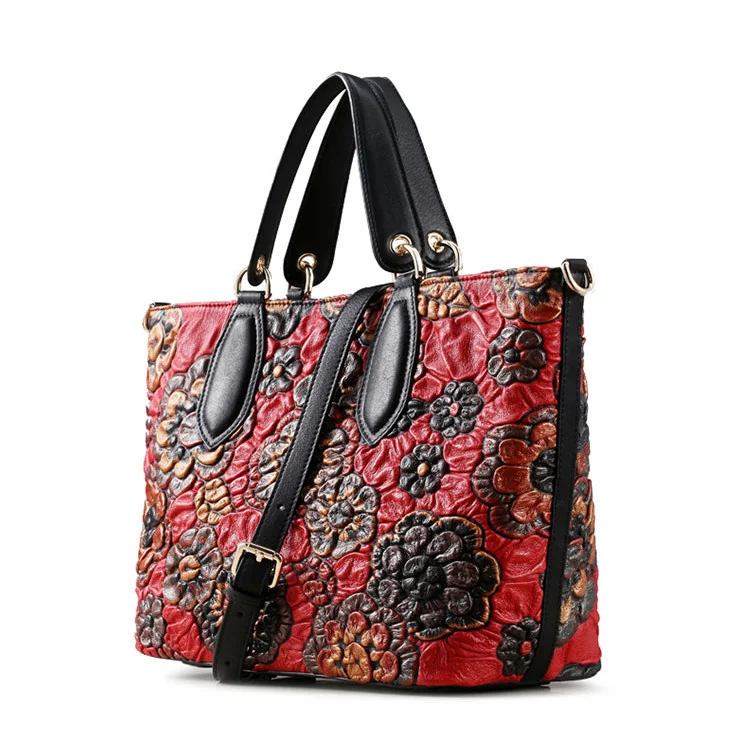 Fashion New 2023 Tide Women Handbag Genuine Leather Mother Bag Large Capacity Flower Elegant Shoulder Messenger Tote Bags
Fashion New 2023 Tide Women Handbag Genuine Leather Mother Bag Large Capacity Flower Elegant Shoulder Messenger Tote Bags