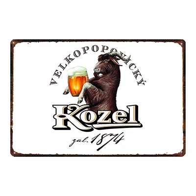 Металлическая вывеска YZFQ Чешское пиво
Металлическая вывеска YZFQ Чешское пиво