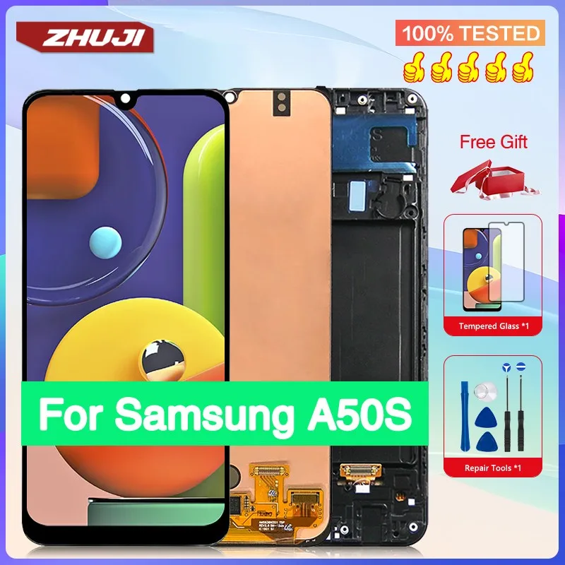 For Samsung Galaxy A50S LCD Screen Super OLED Touch Screen For A507F A507FN A5070 A507 Screen Replacement With Kits For Free
For Samsung Galaxy A50S LCD Screen Super OLED Touch Screen For A507F A507FN A5070 A507 Screen Replacement With Kits For Free