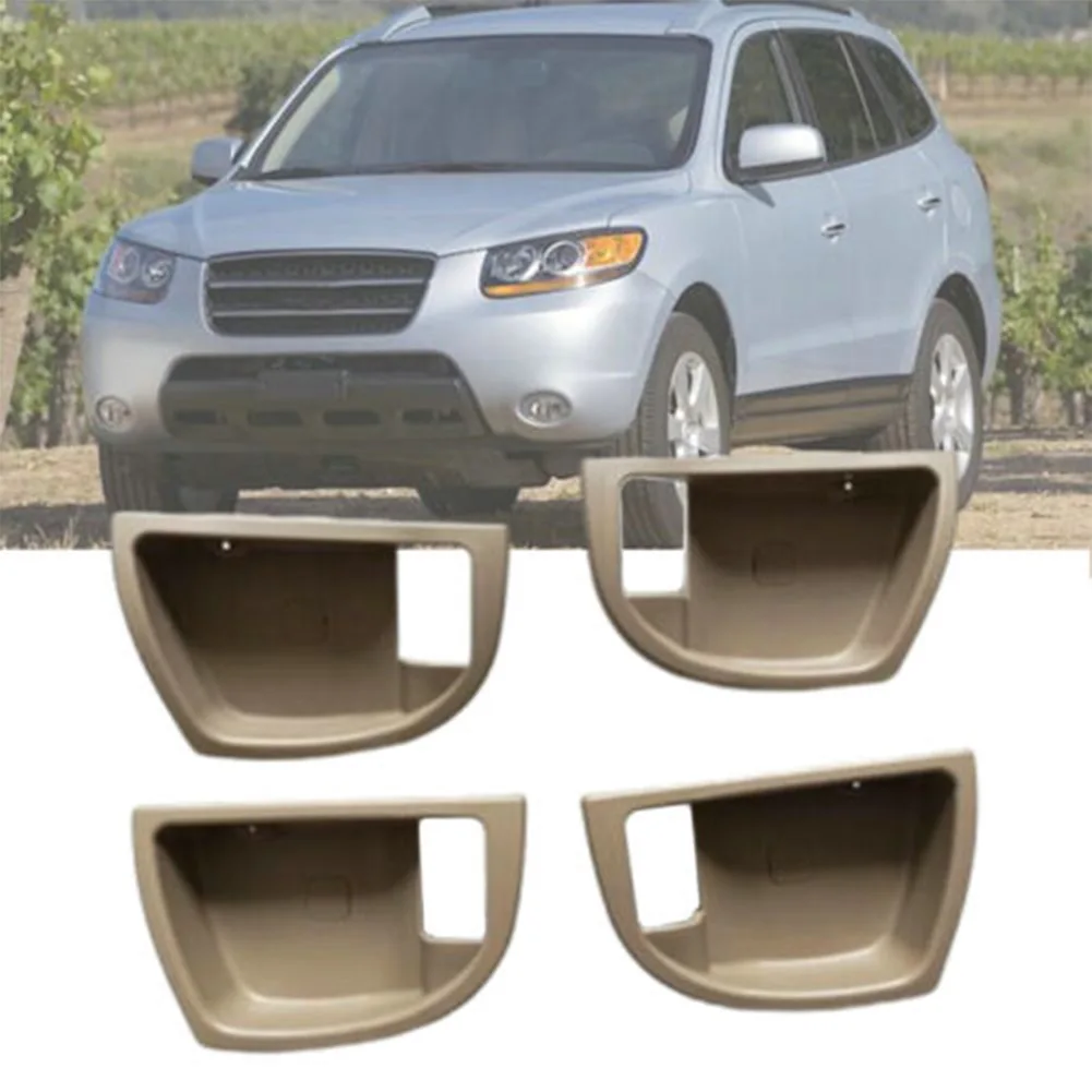 Trim Cover Inside Door Handle 4Pcs Inside Door Handle 82611-2B000 82621-2B000 For Hyundai Santa Fe 2007-2012 High Quality
Trim Cover Inside Door Handle 4Pcs Inside Door Handle 82611-2B000 82621-2B000 For Hyundai Santa Fe 2007-2012 High Quality