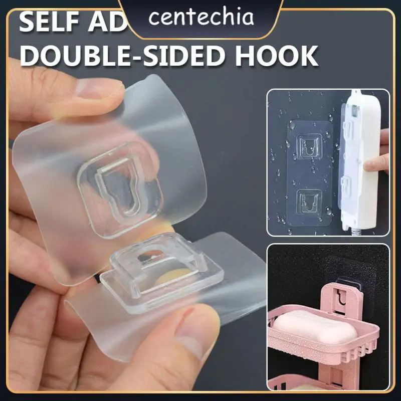1/5/10/50 Pairs Double Sided Adhesive Wall Hooks Wall Hanger Transparent Suction Cup Sucker Hook Double-Sided Multi-Purpose Hook
1/5/10/50 Pairs Double Sided Adhesive Wall Hooks Wall Hanger Transparent Suction Cup Sucker Hook Double-Sided Multi-Purpose Hook