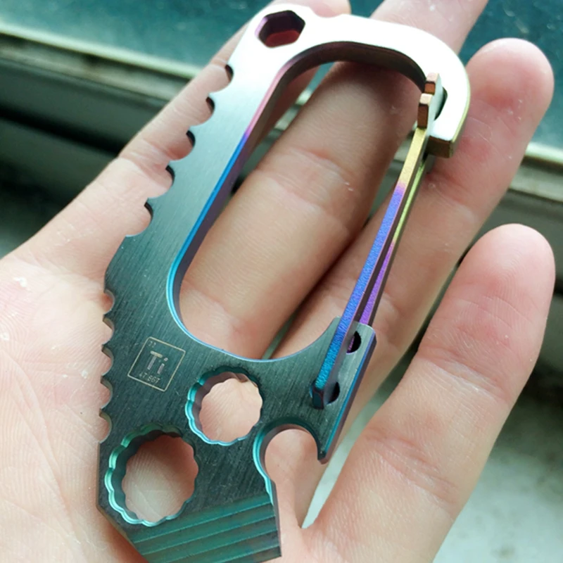 EDC Survival Camping Hiking Outdoor titanium alloy EDC tools multifunction pocket tools opener buckle wrench EDC
EDC Survival Camping Hiking Outdoor titanium alloy EDC tools multifunction pocket tools opener buckle wrench EDC