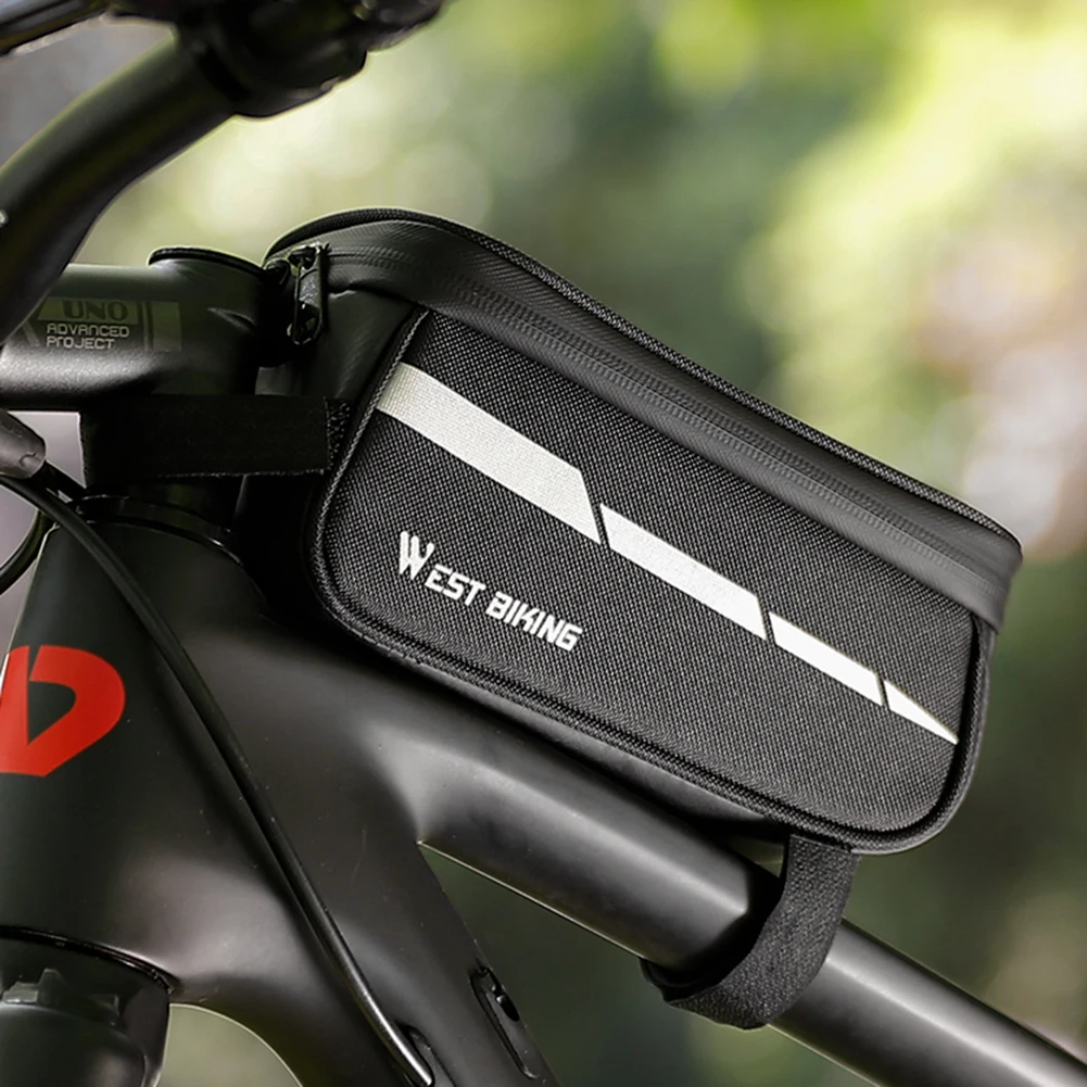 WEST BIKING сумка для хранения на верхнюю трубу, сумка большой емкости для велосипеда, рама на переднюю верхнюю трубу, аксессуары для горного и до... 
WEST BIKING сумка для хранения на верхнюю трубу, сумка большой емкости для велосипеда, рама на переднюю верхнюю трубу, аксессуары для горного и до...