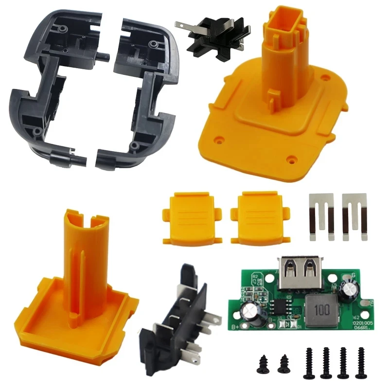 DCB1820 Adapter Charger Converter DIY Assembly Kits For 18V 20V 60V Lithium Battery DC206 DC9096 Nickel Electric Tools
DCB1820 Adapter Charger Converter DIY Assembly Kits For 18V 20V 60V Lithium Battery DC206 DC9096 Nickel Electric Tools