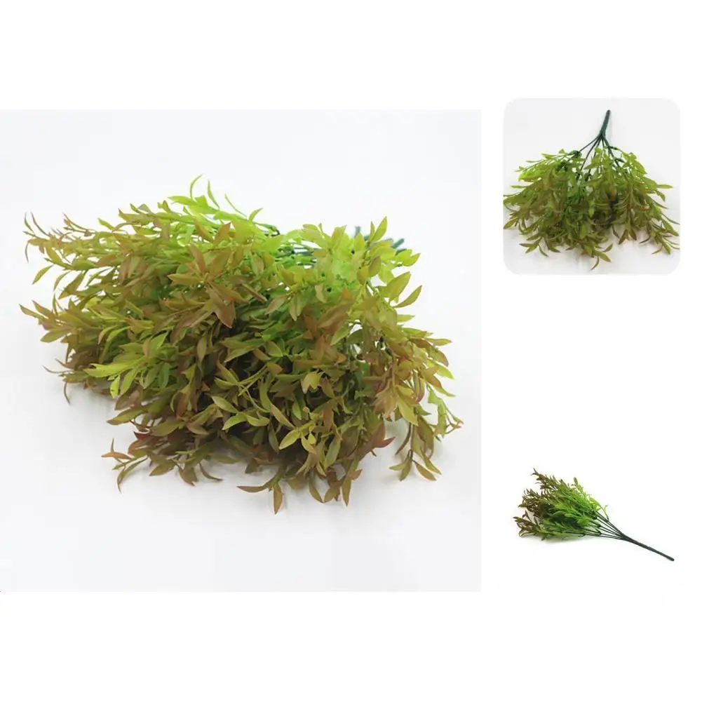 Популярное искусственное растение, 7 ветвей, пластиковое искусственное растение, искусственные растения, листья