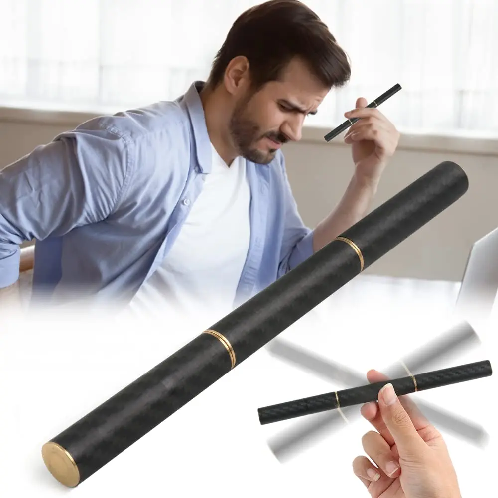 Fun EDC Fidget Toys Stress Relief For Adults Magnetic Metal Carbon Fiber Three-section Stick Rotating Creative Birthday Gift
Fun EDC Fidget Toys Stress Relief For Adults Magnetic Metal Carbon Fiber Three-section Stick Rotating Creative Birthday Gift