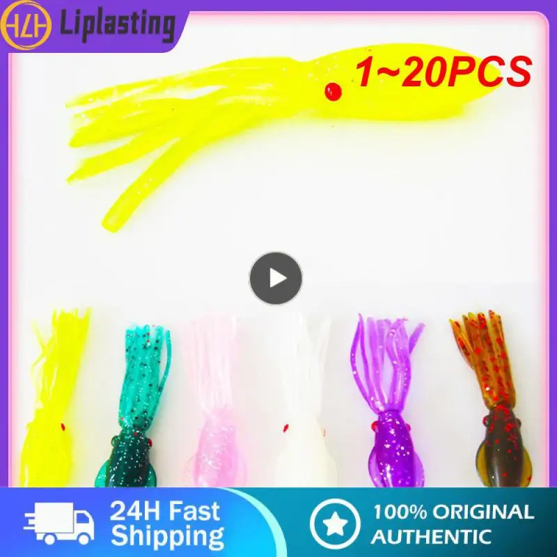 Реалистичная приманка для кальмара, 1-20 шт., 6,5 см, 3 г, рыба, искусственная свимбейт, привлекательное рыболовное снаряжение, Мягкая приманка, искусственная приманка
Реалистичная приманка для кальмара, 1-20 шт., 6,5 см, 3 г, рыба, искусственная свимбейт, привлекательное рыболовное снаряжение, Мягкая приманка, искусственная приманка