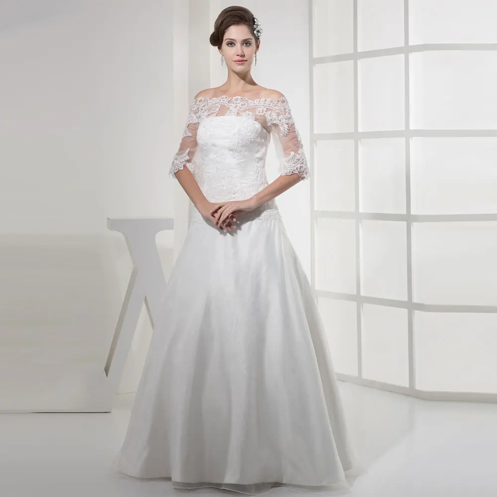 Challoner 2022 Classic Off-the-shoulder Wedding Dress Lace Appliques Bridal Gowns for Women A-Line Sweep Train Vestidos De Novia
Challoner 2022 Classic Off-the-shoulder Wedding Dress Lace Appliques Bridal Gowns for Women A-Line Sweep Train Vestidos De Novia