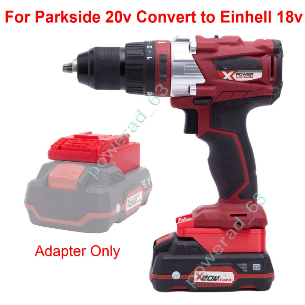 For Lidl PARKSIDE X20V Battery Adapter Converter Compatible with for Einhell for OZITOZ 18V Li-ion Battery Power Tool Accessorie
For Lidl PARKSIDE X20V Battery Adapter Converter Compatible with for Einhell for OZITOZ 18V Li-ion Battery Power Tool Accessorie