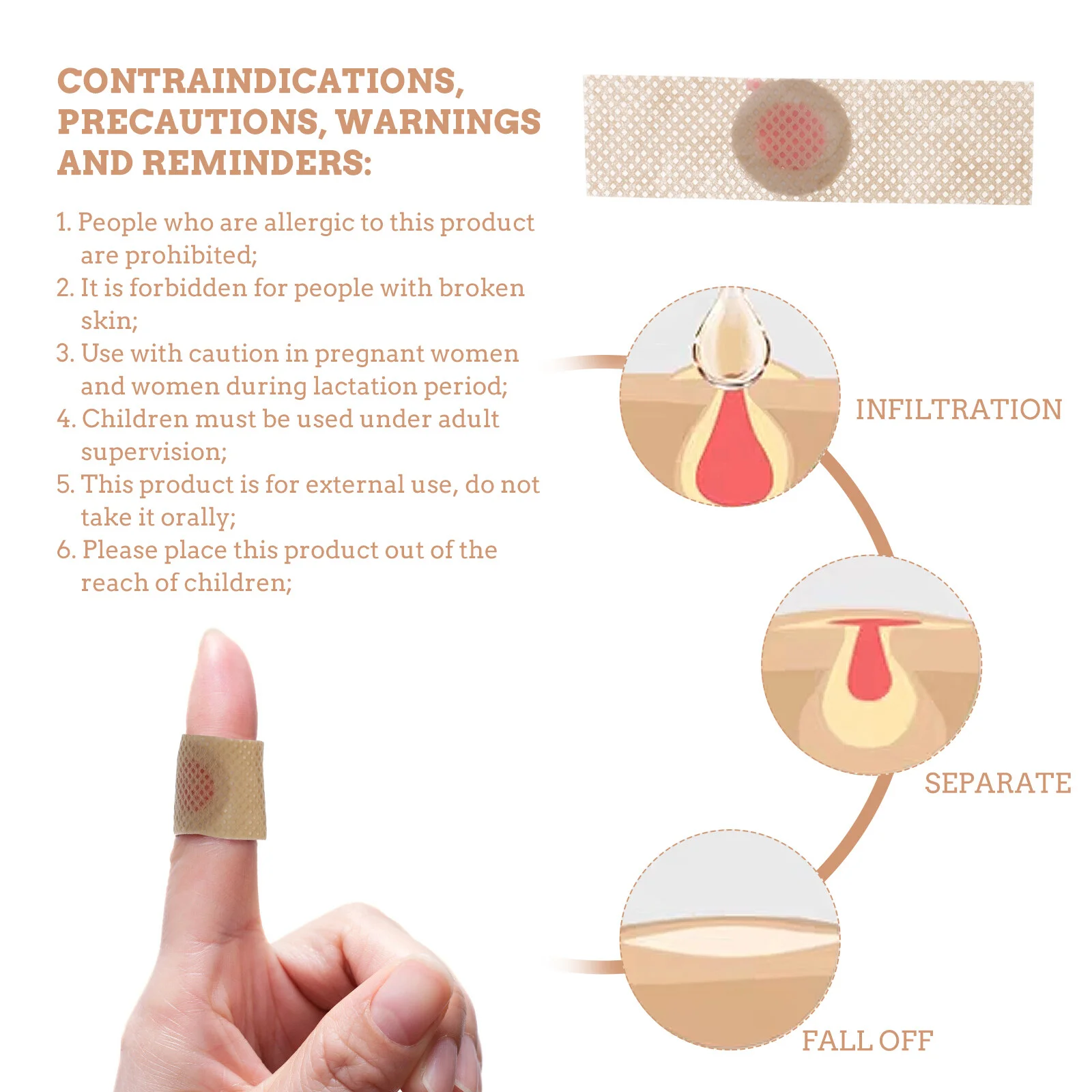 Foot Patch Feet Corn Remover Sticky Cushion Helpful Callus Feet Adhesive Remover Practical
Foot Patch Feet Corn Remover Sticky Cushion Helpful Callus Feet Adhesive Remover Practical
