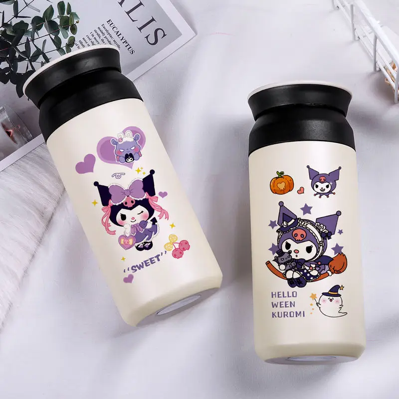 350 мл/500 мл Kawaii Sanrios кофейная кружка из нержавеющей стали аниме Kuromi мультяшный принт термос чашка студенческий портативный термос кружка подарок
350 мл/500 мл Kawaii Sanrios кофейная кружка из нержавеющей стали аниме Kuromi мультяшный принт термос чашка студенческий портативный термос кружка подарок