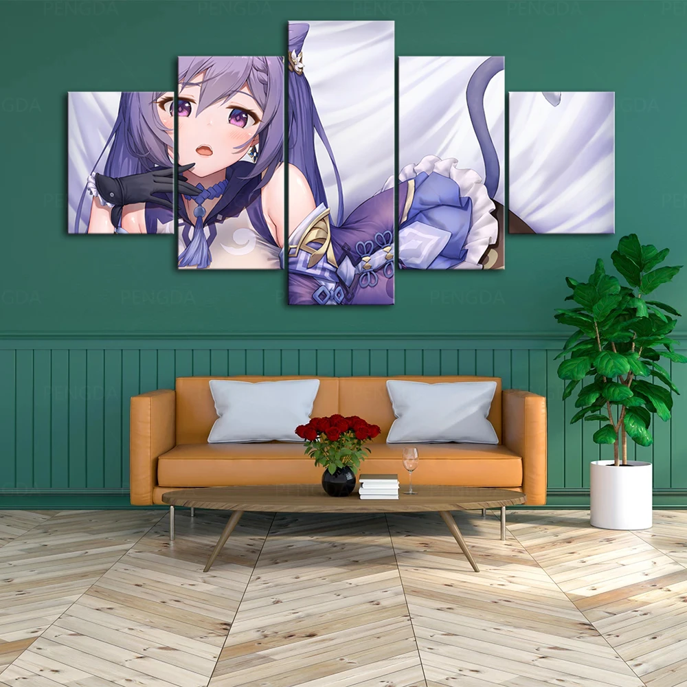 Canvas 5 Pcs Modular Genshin Impact Poster Adventure Game Home Decor Paintings HD Printed Living Room Pictures Frame Wall Artwor
Canvas 5 Pcs Modular Genshin Impact Poster Adventure Game Home Decor Paintings HD Printed Living Room Pictures Frame Wall Artwor