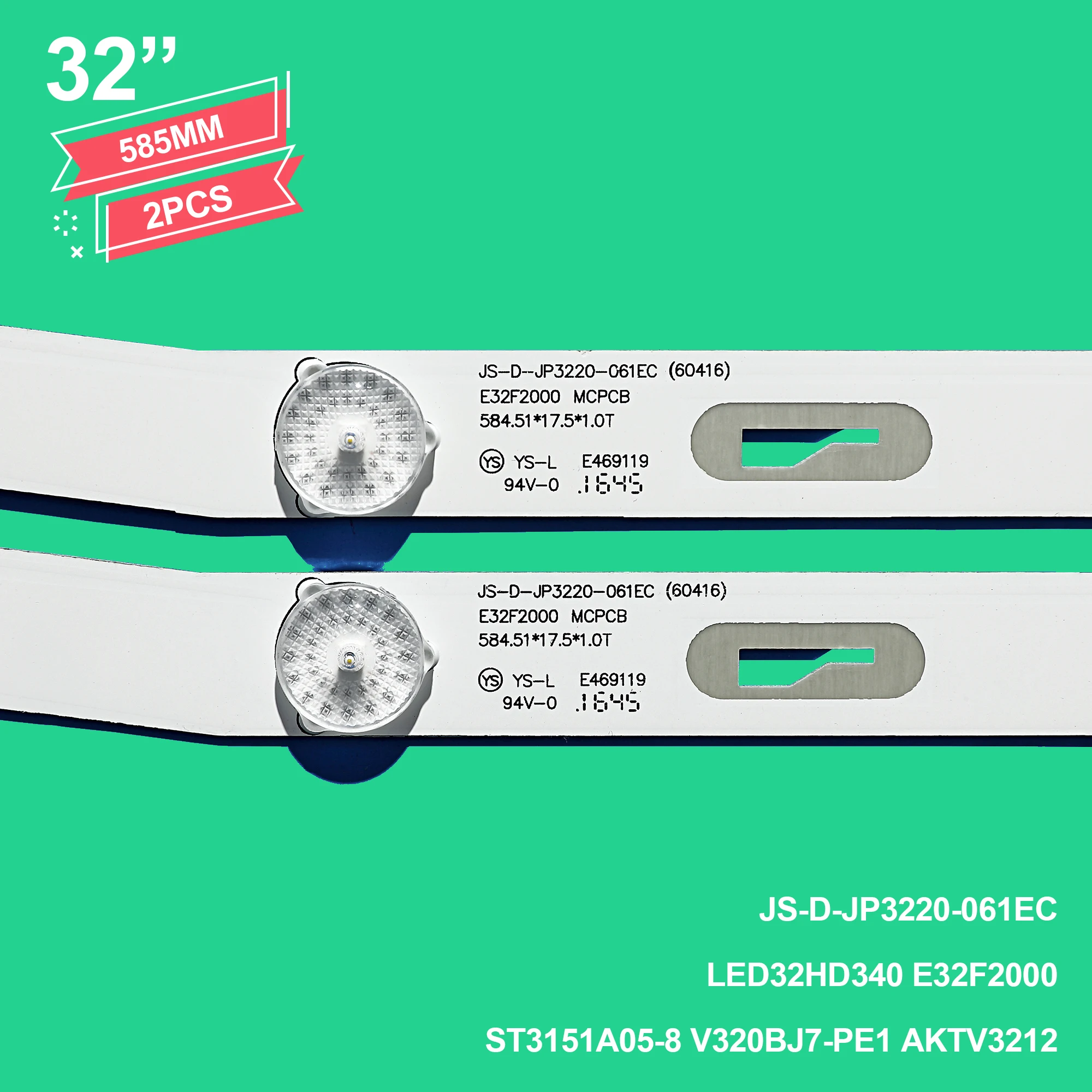 LED blaklight strip 6 lamp For JS-D-JP3220-061EC JP32DM AKTV3222 ST3151A05-8 V320BJ7-PE1 AKTV3212 AKTV3216 E32-0A35 MS-L1160
LED blaklight strip 6 lamp For JS-D-JP3220-061EC JP32DM AKTV3222 ST3151A05-8 V320BJ7-PE1 AKTV3212 AKTV3216 E32-0A35 MS-L1160