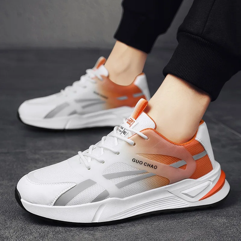 Men's shoes mesh breathable sports shoes men's casual old daddy shoes spring and autumn new tide shoes fashion running shoes
Men's shoes mesh breathable sports shoes men's casual old daddy shoes spring and autumn new tide shoes fashion running shoes