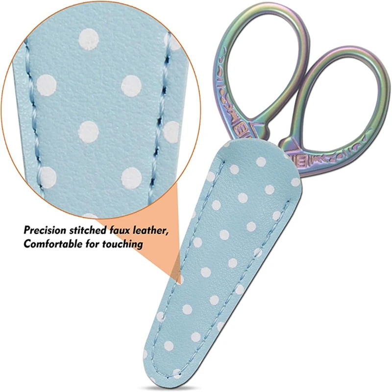 Sewing Embroidery Stork Scissors with Leather Cover Stainless Steel Crane Shape Sewing Scissors for Needlework Handicraft Tools
Sewing Embroidery Stork Scissors with Leather Cover Stainless Steel Crane Shape Sewing Scissors for Needlework Handicraft Tools