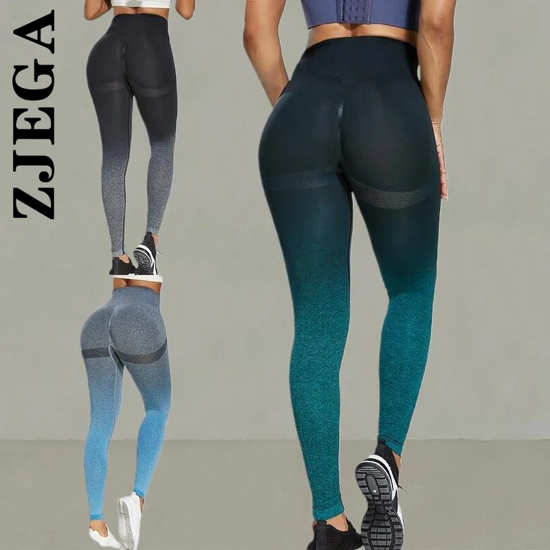 Zjega Seamless Women Tights Leggings Women Tights Yoga Pants Gradient Clothing Gym Women's Pants Yoga Pants Women Female
Zjega Seamless Women Tights Leggings Women Tights Yoga Pants Gradient Clothing Gym Women's Pants Yoga Pants Women Female