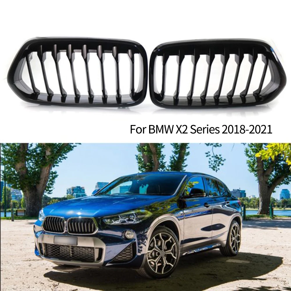 2pcs Black Car Radiator Kidney Grill Front Middle Grille For BMW X2 F39 2018 2019 2020 2021 2455246 High Quality Racing Grill
2pcs Black Car Radiator Kidney Grill Front Middle Grille For BMW X2 F39 2018 2019 2020 2021 2455246 High Quality Racing Grill