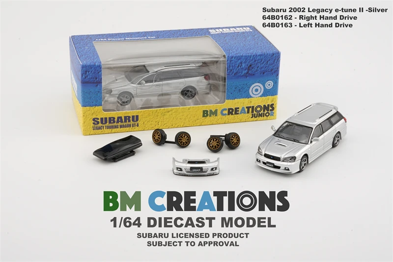 BMW 1:64 Subaru Legacy etune Коллекционная модель автомобиля из серебряного сплава, орнамент, Подарочная игрушка
BMW 1:64 Subaru Legacy etune Коллекционная модель автомобиля из серебряного сплава, орнамент, Подарочная игрушка