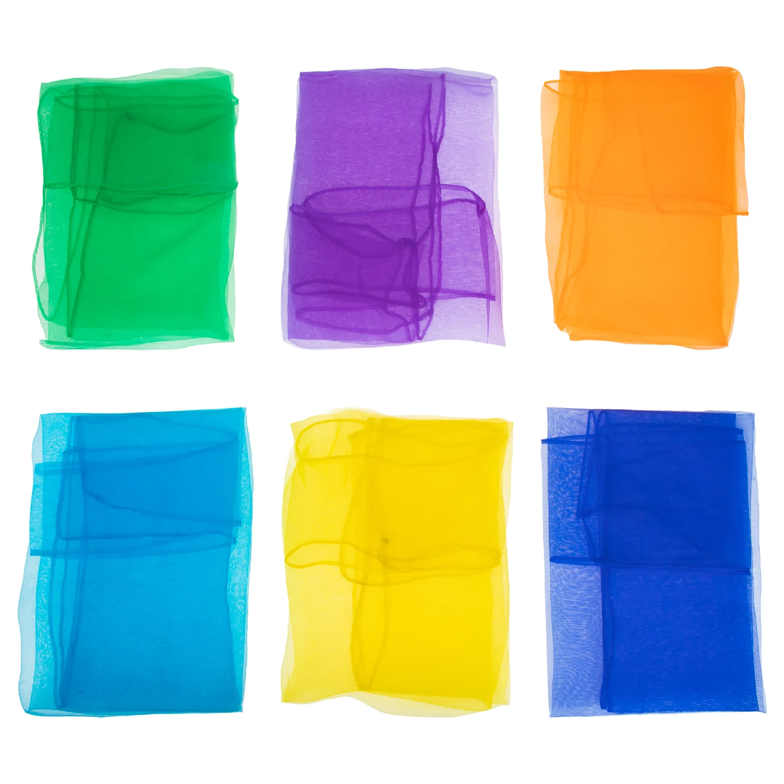 6Pcs Dance Juggling Scarves Dance Performance Scarves Kids Juggling Scarves (Random Color)
6Pcs Dance Juggling Scarves Dance Performance Scarves Kids Juggling Scarves (Random Color)