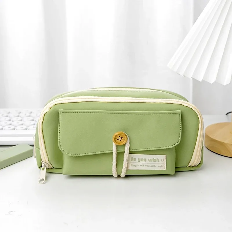 Oxford Large Capacity Pen Case Cute Pencil Bag Stationery Holder Storage Case DIY Zipper Pencil Pouch Student School Supplies
Oxford Large Capacity Pen Case Cute Pencil Bag Stationery Holder Storage Case DIY Zipper Pencil Pouch Student School Supplies