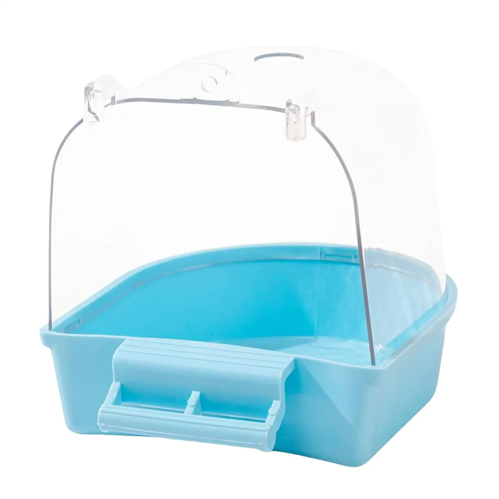 Коробка для ванны для домашних животных, попугаев, легко устанавливается, подвесные Маленькие Птицы, попугаи, ванночка для купания, кормления