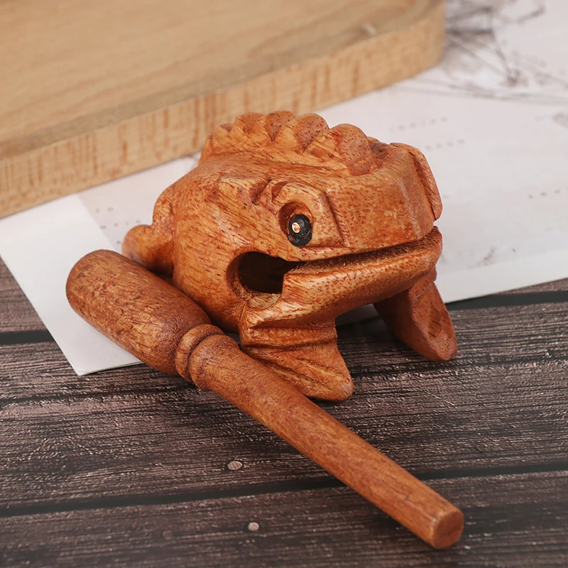 1pc Wooden Lucky Frog Toy Clackers Kids Musical Instrument Percussion Toy Gift home Decoration Accessories Stress Toy
1pc Wooden Lucky Frog Toy Clackers Kids Musical Instrument Percussion Toy Gift home Decoration Accessories Stress Toy