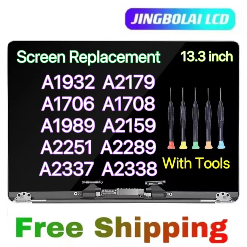 Новый ЖК-дисплей в сборе для Macbook Retina, экран 13 дюймов для A1706, A1708, A1989, A2159, A2251, A2289, A2337, A2338, A1932, A2179
Новый ЖК-дисплей в сборе для Macbook Retina, экран 13 дюймов для A1706, A1708, A1989, A2159, A2251, A2289, A2337, A2338, A1932, A2179