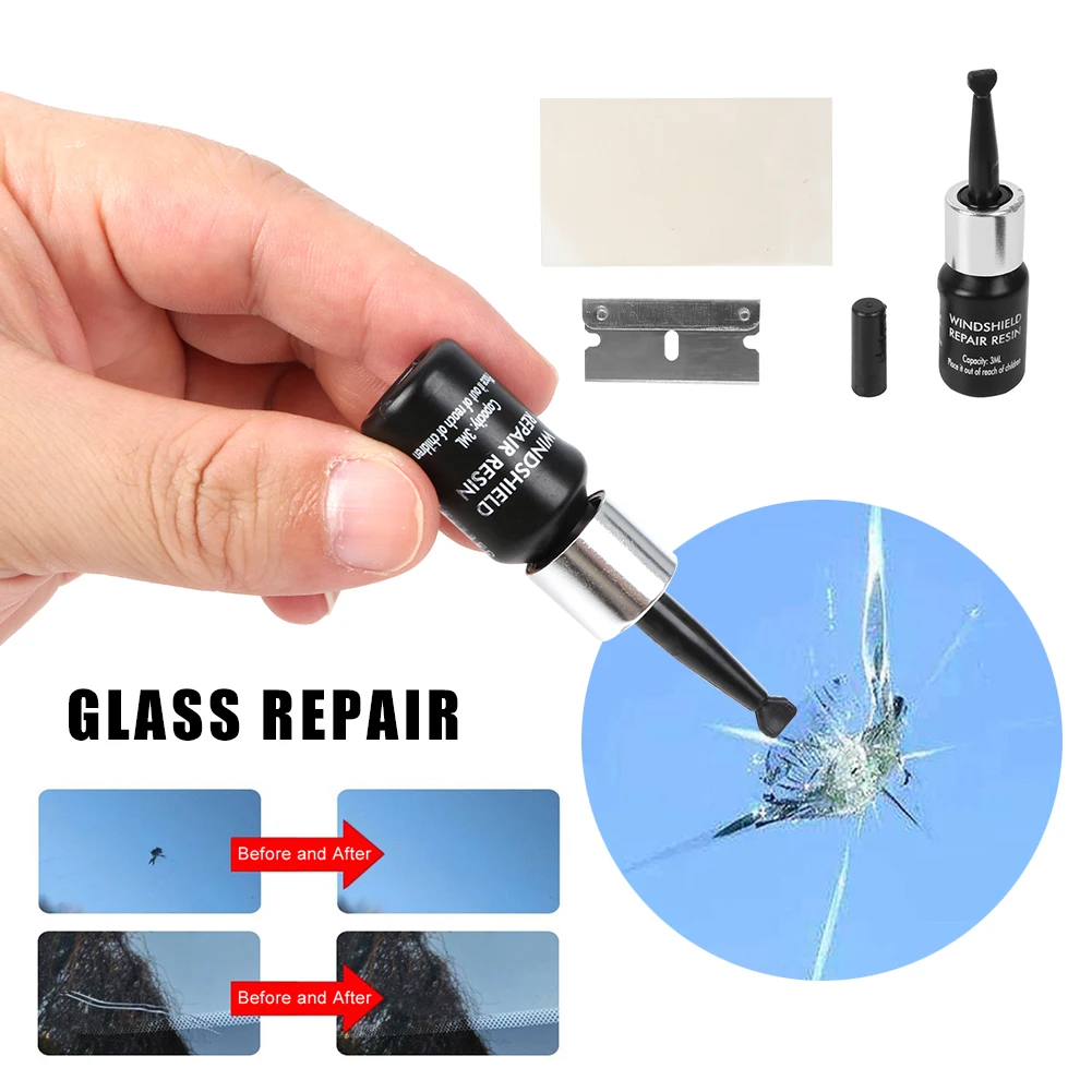 1pcs Outdoor Windshield Repair Kit Glass Crack Repair Curing Resin DIY Tool Window Glass Repair for Chip Crack Restore Maintena
1pcs Outdoor Windshield Repair Kit Glass Crack Repair Curing Resin DIY Tool Window Glass Repair for Chip Crack Restore Maintena