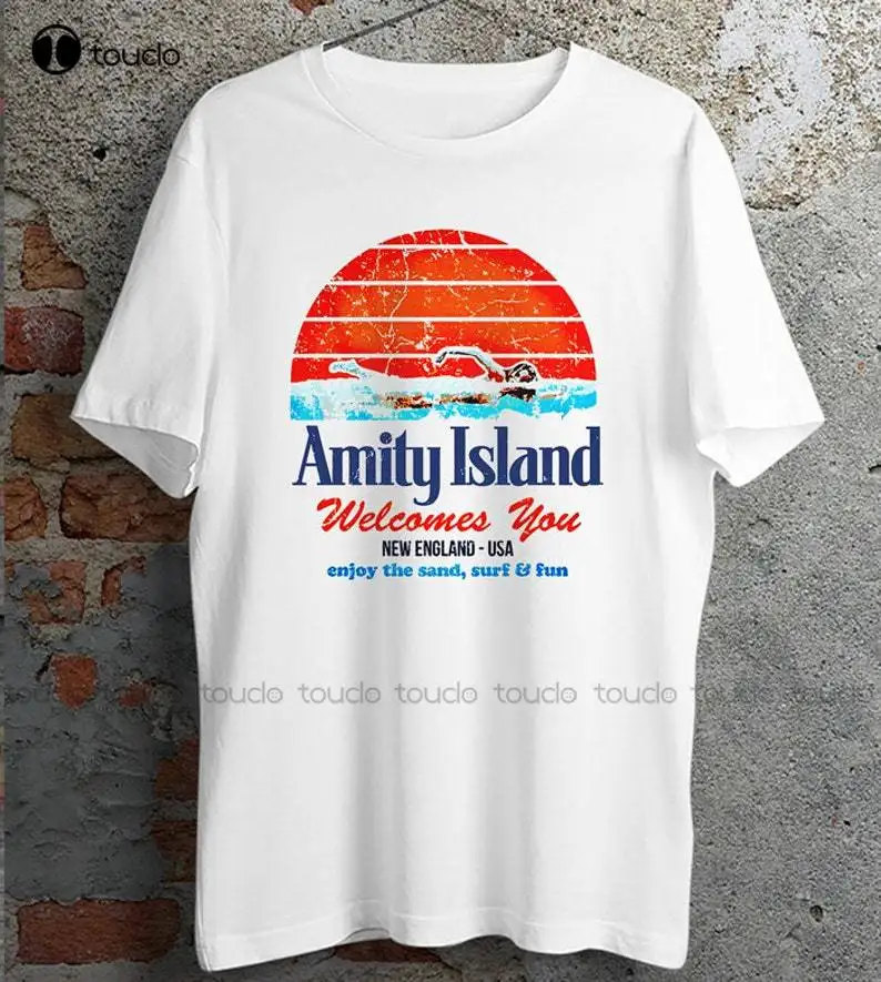 Футболка с изображением Amity Island 70 S, постер с изображением фильма, футболка, идеальный подарок, футболка, цифровая печать детской модели, подарок, унисекс
Футболка с изображением Amity Island 70 S, постер с изображением фильма, футболка, идеальный подарок, футболка, цифровая печать детской модели, подарок, унисекс