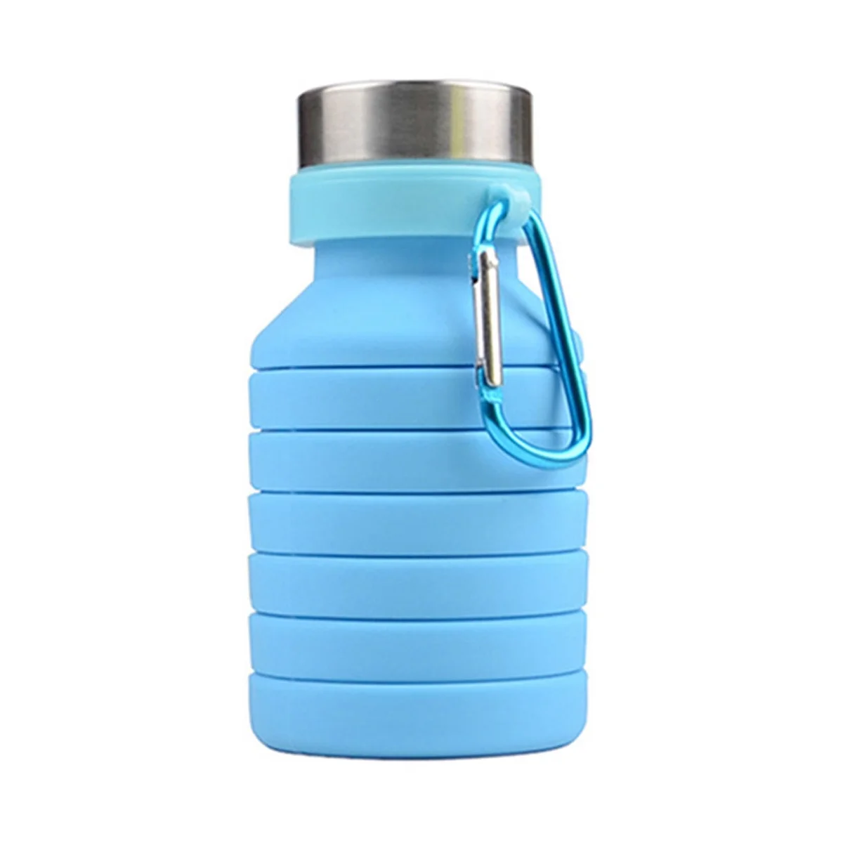 550ML Folding Cup Sports Travel Mug Foldable Collapsible Telescopic Silicone Water Bottle Outdoor Water Cups, Blue
550ML Folding Cup Sports Travel Mug Foldable Collapsible Telescopic Silicone Water Bottle Outdoor Water Cups, Blue