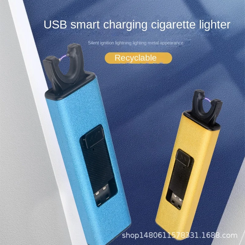 New Rechargeable Lighter Personalized Arc Creative Windproof Tungsten Wire USB Lighter Igniter
New Rechargeable Lighter Personalized Arc Creative Windproof Tungsten Wire USB Lighter Igniter