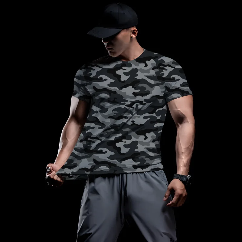 Camo Tactical TShirt Short Sleeve Quick Dry Combat T-Shirt Men's Camouflage Military Army T Shirt Outdoor Hunting Hiking Shirts
Camo Tactical TShirt Short Sleeve Quick Dry Combat T-Shirt Men's Camouflage Military Army T Shirt Outdoor Hunting Hiking Shirts